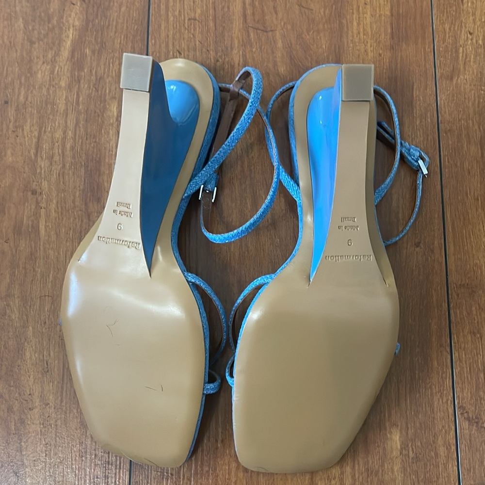 NWT Reformation Emilia wedges sandals - Picture 4 of 6